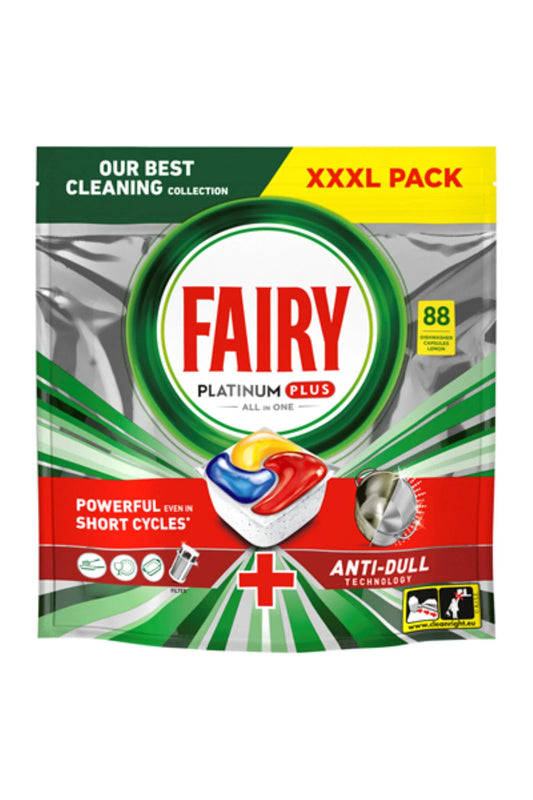 All in One Platinum Plus Detergent Masina Spalat Vase 88 capsule